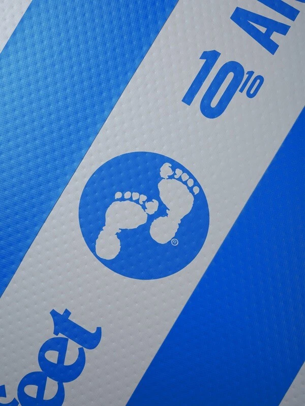 Two Bare Feet Archer (Allround XL) 10'10" X 33" X 6" Inflatable SUP Deluxe Fibreglass Hybrid Pack (Blue) 8 Two Bare Feet Archer (Allround XL) 10'10" X 33" X 6" Inflatable SUP Deluxe Fibreglass Hybrid Pack (Blue) - Image 6