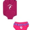 Essentials Baby Swim Kit - Wrap + Swim Nappy (Raspberry) 2 Essentials Baby Swim Kit - Wrap + Swim Nappy (Raspberry) -Dive Master Shop baby sets 1