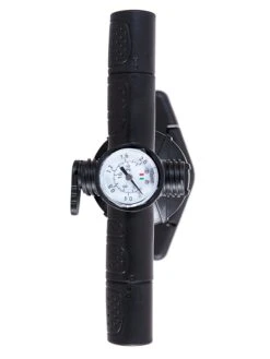 Two Bare Feet Bravo 4 High Pressure High Capacity 27.5psi Inflate/Deflate Dual Action Hand Pump (Black) -Dive Master Shop bravo 4 5