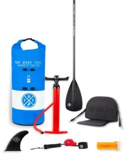 Two Bare Feet Entradia (Allround XS) 8'6" X 34" X 4.75" Inflatable Juniors SUP Deluxe Carbon Hybrid Pack (Blue) 13 Two Bare Feet Entradia (Allround XS) 8'6" X 34" X 4.75" Inflatable Juniors SUP Deluxe Carbon Hybrid Pack (Blue) -Dive Master Shop carbon hybrid blue