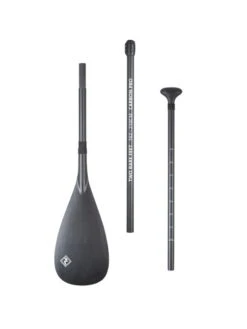 Two Bare Feet 3 Piece Full Carbon Fibre Pro SUP Paddle -Dive Master Shop carbon pro black 2 copy