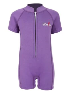 Essentials Baby Swim Kit - Classic Wetsuit + Nappy Shorts (Lilac) -Dive Master Shop classic baby lilac front 1