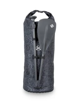 Two Bare Feet Classic Pattern 90 Litre Protective Paddleboard Travel Bag (Black / Grey) 8 Two Bare Feet Classic Pattern 90 Litre Protective Paddleboard Travel Bag (Black / Grey) -Dive Master Shop classic print drybags 3