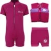 Essentials Baby Swim Kit - Classic Wetsuit + Nappy Shorts + Swim Vest (Raspberry) 2 Essentials Baby Swim Kit - Classic Wetsuit + Nappy Shorts + Swim Vest (Raspberry) -Dive Master Shop classic raspberry set 2