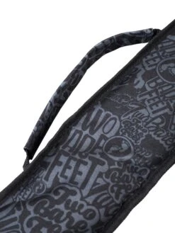 Two Bare Feet Classic Print 2 Piece SUP Paddle Bag (Black / Grey) -Dive Master Shop cp paddle bags 2pc 6