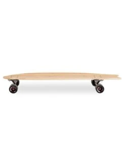 Two Bare Feet "The Deacon" 40in Bamboo Series Longboard Skateboard Complete (Black Wheels) -Dive Master Shop deacon black 4