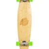 Two Bare Feet "The Deacon" 40in Bamboo Series Longboard Skateboard Complete (Green Wheels) 1 Two Bare Feet "The Deacon" 40in Bamboo Series Longboard Skateboard Complete (Green Wheels) -Dive Master Shop deacon green 1