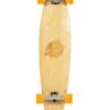 Two Bare Feet "The Deacon" 40in Bamboo Series Longboard Skateboard Complete (Orange Wheels) -Dive Master Shop deacon orange 1