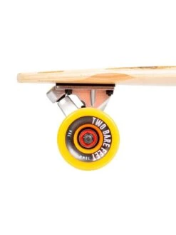 Two Bare Feet "The Deacon" 40in Bamboo Series Longboard Skateboard Complete (Orange Wheels) -Dive Master Shop deacon orange 5
