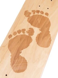 Two Bare Feet 8.5" Laser Logo Canadian Maple Skateboard Deck 9 Two Bare Feet 8.5" Laser Logo Canadian Maple Skateboard Deck -Dive Master Shop deck 8.5 4