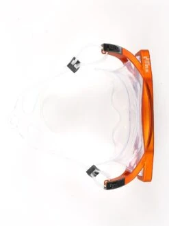 DiveSport Silicone Mask (Orange / Clear) -Dive Master Shop divesport mask orange 04