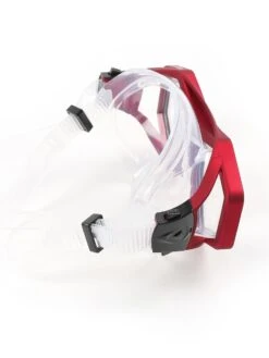 DiveSport Silicone Mask (Red / Clear) -Dive Master Shop divesport mask red 05