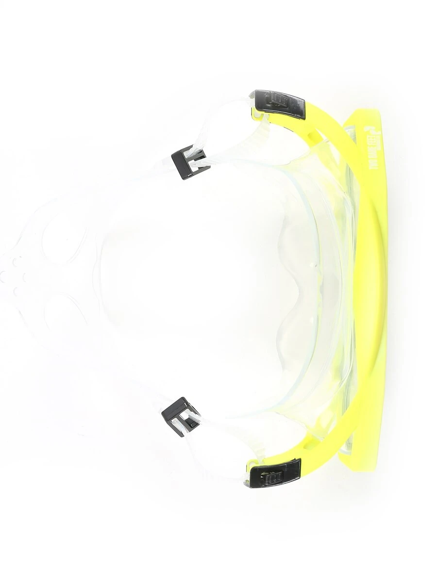 DiveSport Silicone Mask (Yellow / Clear) 5 DiveSport Silicone Mask (Yellow / Clear) - Image 3