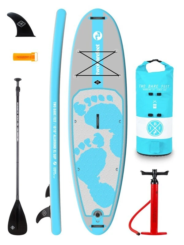 Two Bare Feet Entradia (Allround XL) 10'10" X 34" X 6" Inflatable SUP Starter Pack (Aqua) 3 Two Bare Feet Entradia (Allround XL) 10'10" X 34" X 6" Inflatable SUP Starter Pack (Aqua)