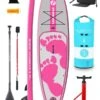 Two Bare Feet Entradia (Allround XL) 10'10" X 34" X 6" Inflatable SUP Ultimate Pack (Pink) 1 Two Bare Feet Entradia (Allround XL) 10'10" X 34" X 6" Inflatable SUP Ultimate Pack (Pink) -Dive Master Shop entradia 10 10 pink ultimate pack 1