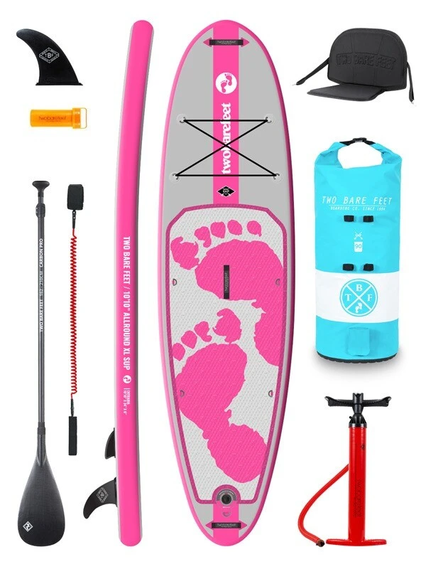 Two Bare Feet Entradia (Allround XL) 10'10" X 34" X 6" Inflatable SUP Ultimate Pack (Pink) 3 Two Bare Feet Entradia (Allround XL) 10'10" X 34" X 6" Inflatable SUP Ultimate Pack (Pink)