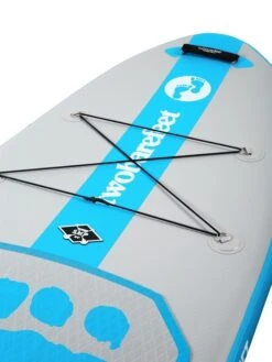 Two Bare Feet Entradia (Allround) 10'6" X 34" X 4.75" Inflatable SUP Deluxe Fibreglass Hybrid Pack (Aqua) -Dive Master Shop entradia 10 6 1 aqua 1