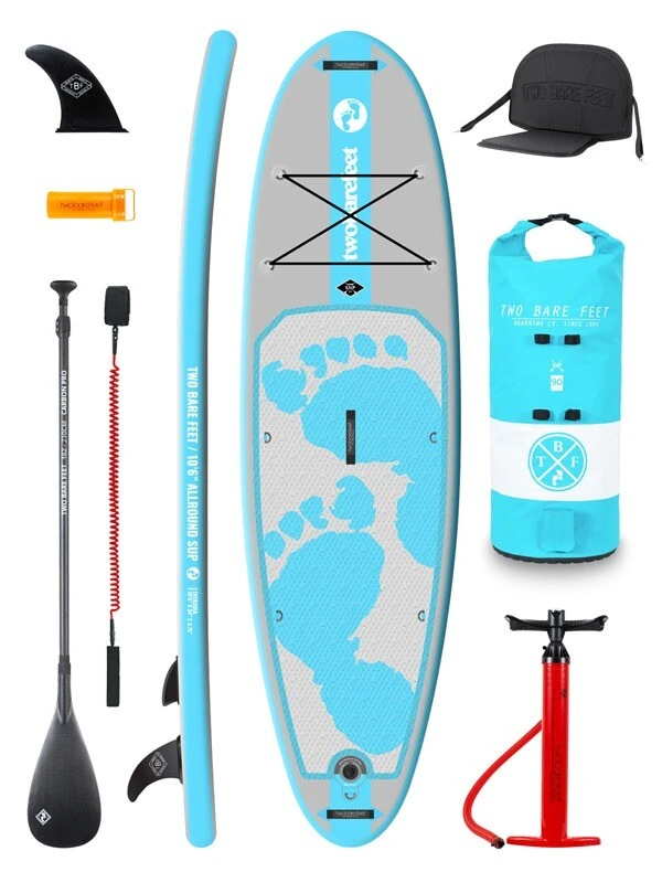 Two Bare Feet Entradia (Allround) 10'6" X 34" X 4.75" Inflatable SUP Ultimate Pack (Aqua) 3 Two Bare Feet Entradia (Allround) 10'6" X 34" X 4.75" Inflatable SUP Ultimate Pack (Aqua)