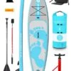 Two Bare Feet Entradia (Touring) 11'6" X 34" X 6" Inflatable SUP Deluxe Carbon Hybrid Pack (Aqua) 2 Two Bare Feet Entradia (Touring) 11'6" X 34" X 6" Inflatable SUP Deluxe Carbon Hybrid Pack (Aqua) -Dive Master Shop entradia 11 6 aqua carbon hybrid pack r