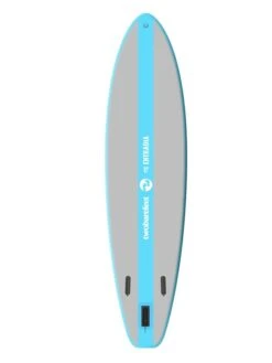 Two Bare Feet Entradia (Touring) 11'6" X 34" X 6" Inflatable SUP Deluxe Carbon Hybrid Pack (Aqua) -Dive Master Shop entradia 11 6 aqua underside r 2