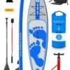 Two Bare Feet Entradia (Touring) 11'6" X 34" X 6" Inflatable SUP Ultimate Pack (Blue) 2 Two Bare Feet Entradia (Touring) 11'6" X 34" X 6" Inflatable SUP Ultimate Pack (Blue) -Dive Master Shop entradia 11 6 bue ultimate pack r