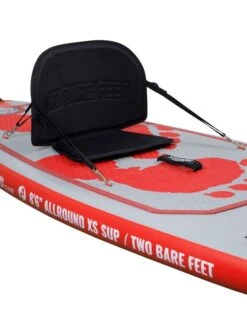 Two Bare Feet Entradia (Allround XS) 8'6" X 34" X 4.75" Inflatable Juniors SUP Ultimate Pack (Red) -Dive Master Shop entradia 8 6 2 red 1 2