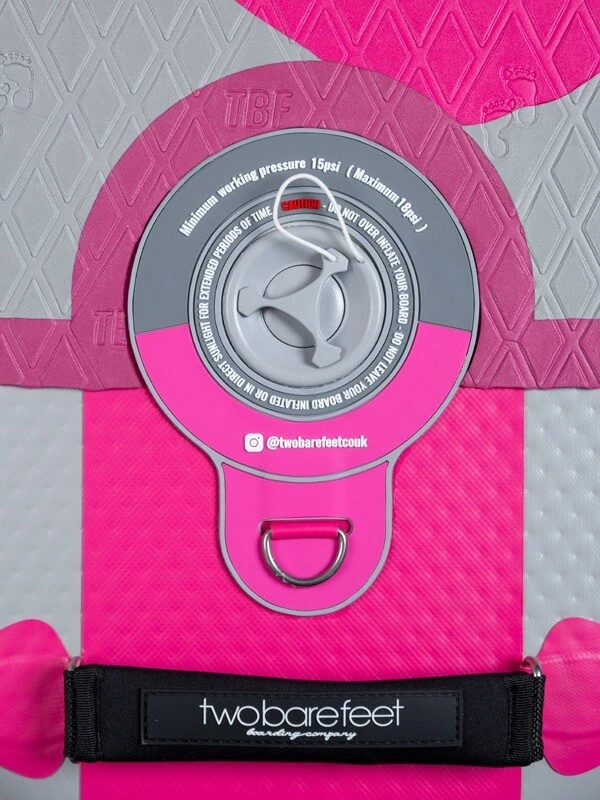 Two Bare Feet Entradia (Allround XS) 8'6" X 34" X 4.75" Inflatable Juniors SUP Deluxe Carbon Hybrid Pack (Pink) 9 Two Bare Feet Entradia (Allround XS) 8'6" X 34" X 4.75" Inflatable Juniors SUP Deluxe Carbon Hybrid Pack (Pink) - Image 7