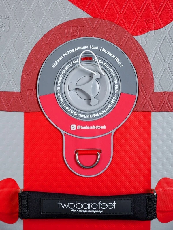 Two Bare Feet Entradia (Allround XS) 8'6" X 34" X 4.75" Inflatable Juniors SUP Deluxe Carbon Hybrid Pack (Red) 9 Two Bare Feet Entradia (Allround XS) 8'6" X 34" X 4.75" Inflatable Juniors SUP Deluxe Carbon Hybrid Pack (Red) - Image 7