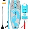 Two Bare Feet Entradia (Allround XS) 8'6" X 34" X 4.75" Inflatable Juniors SUP Starter Pack (Aqua) -Dive Master Shop entradia 8 6 aqua starter pack r