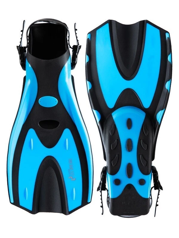 Two Bare Feet Adult Silicone Mask, Snorkel & F70 Fins 3 Piece Set 2 (Aqua) 5 Two Bare Feet Adult Silicone Mask, Snorkel & F70 Fins 3 Piece Set 2 (Aqua) - Image 3