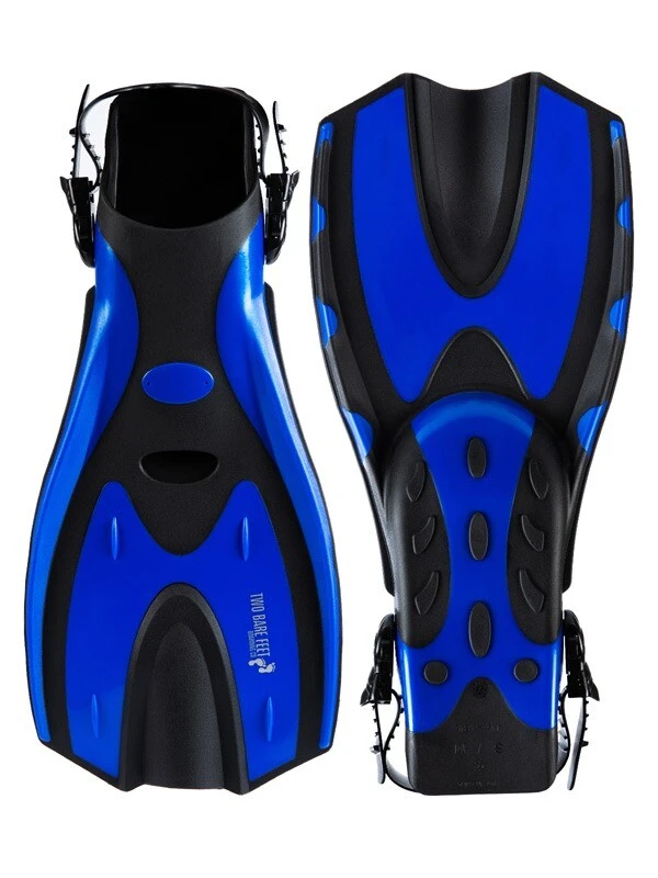 Two Bare Feet Adult Diving Fins (F70 Blue) 3 Two Bare Feet Adult Diving Fins (F70 Blue)