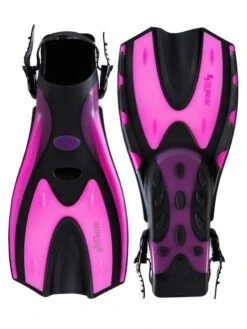 Two Bare Feet Adult PVC Mask, Snorkel & F70 Fins 3 Piece Set (Pink) 7 Two Bare Feet Adult PVC Mask, Snorkel & F70 Fins 3 Piece Set (Pink) -Dive Master Shop f70 pink 4 7