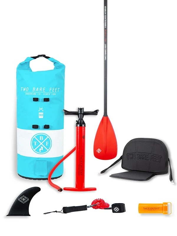 Two Bare Feet Entradia (Allround) 10'6" X 34" X 4.75" Inflatable SUP Deluxe Fibreglass Hybrid Pack (Red) 5 Two Bare Feet Entradia (Allround) 10'6" X 34" X 4.75" Inflatable SUP Deluxe Fibreglass Hybrid Pack (Red) - Image 3