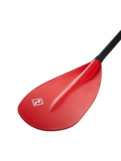 Two Bare Feet 3 Piece Fibreglass Hybrid SUP Paddle (Red) -Dive Master Shop fibreglass hybrid red 4 2