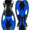 Two Bare Feet Childrens Diving Fins (F89 Blue) -Dive Master Shop fins 89 blue 4