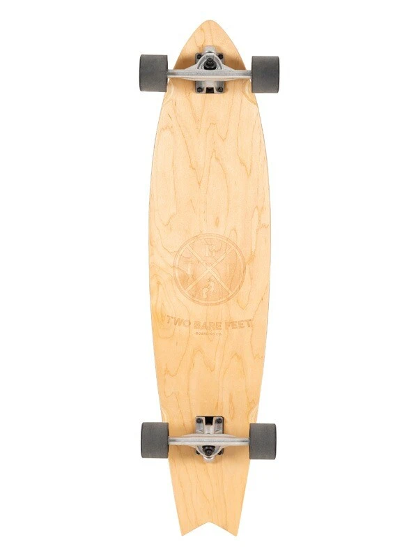 Two Bare Feet Girona 40in Canadian Maple Longboard Skateboard Complete (Black Wheels) 3 Two Bare Feet Girona 40in Canadian Maple Longboard Skateboard Complete (Black Wheels)
