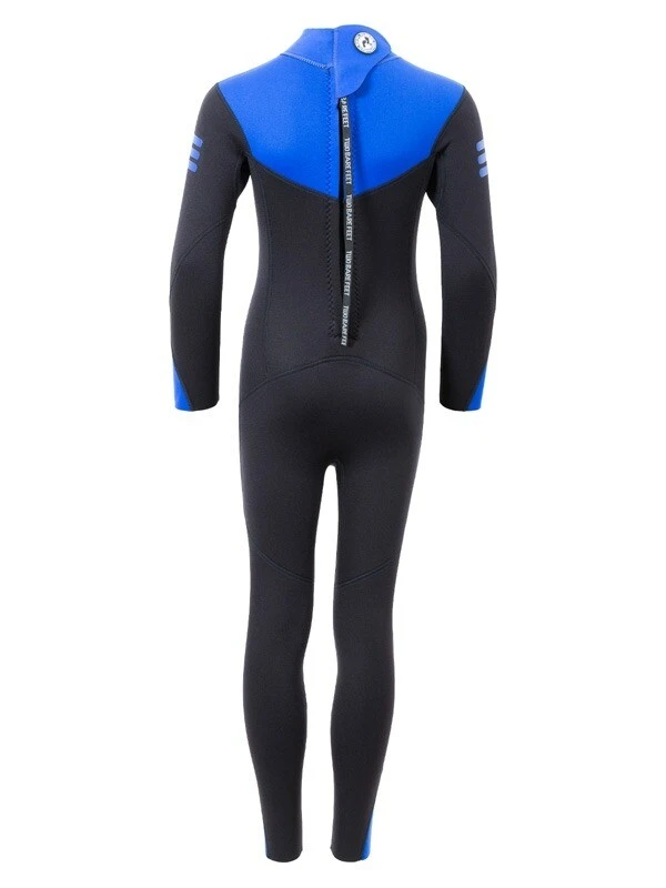 Two Bare Feet Glider 2.5mm Full Length Junior Wetsuit (Blue) 7 Two Bare Feet Glider 2.5mm Full Length Junior Wetsuit (Blue) - Image 5