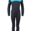 Two Bare Feet Glider 2.5mm Full Length Junior Wetsuit (Light Blue) -Dive Master Shop glider 2021 light aqua 1