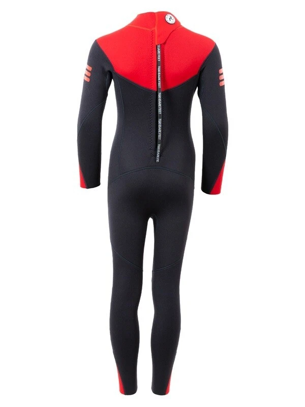 Two Bare Feet Glider 2.5mm Full Length Junior Wetsuit (Red) 7 Two Bare Feet Glider 2.5mm Full Length Junior Wetsuit (Red) - Image 5