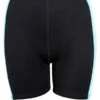 Two Bare Feet Womens Harmony 3mm Wetsuit Shorts (Black/Mint)