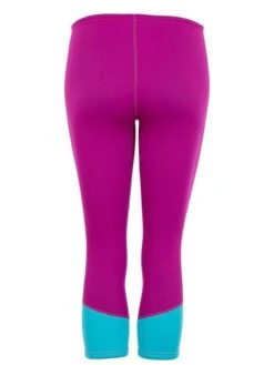 Two Bare Feet Womens Harmony 3mm Capri Wetsuit Pants (Raspberry / Aqua) -Dive Master Shop harmony capri pants mint raspberry 5
