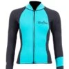 Two Bare Feet Womens Harmony 3mm Long Sleeve Wetsuit Jacket (Mint / Black) 1 Two Bare Feet Womens Harmony 3mm Long Sleeve Wetsuit Jacket (Mint / Black) -Dive Master Shop harmony jacket aqua 1 1
