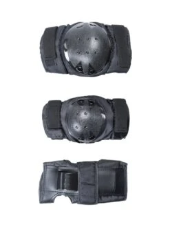 Helmet & Pads 7 Piece Combo Set (Black) -Dive Master Shop helmet pads 3