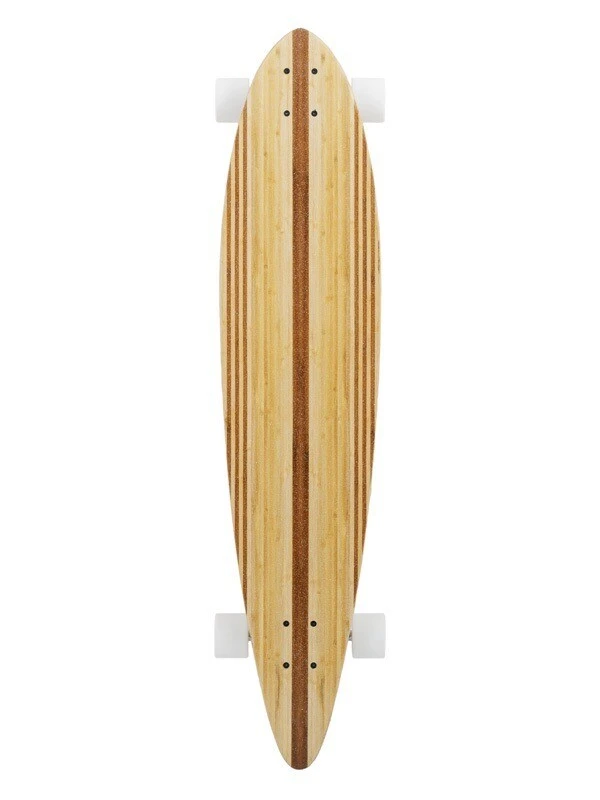Two Bare Feet "The Chuck" 44in Bamboo Series Longboard Skateboard Complete (White Wheels) 4 Two Bare Feet "The Chuck" 44in Bamboo Series Longboard Skateboard Complete (White Wheels) - Image 2