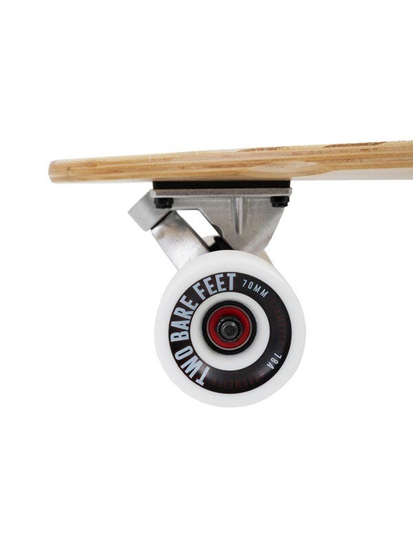 Two Bare Feet "The Chuck" 44in Bamboo Series Longboard Skateboard Complete (White Wheels) 7 Two Bare Feet "The Chuck" 44in Bamboo Series Longboard Skateboard Complete (White Wheels) - Image 5
