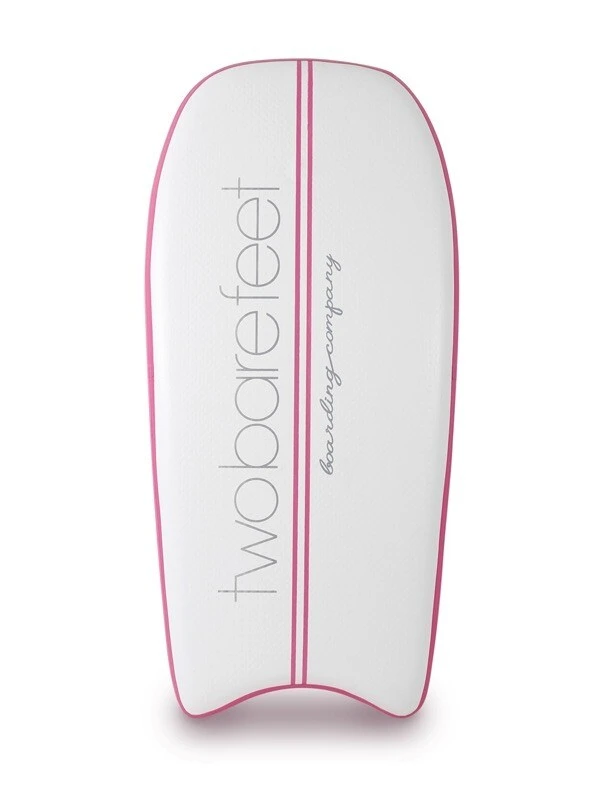 Two Bare Feet Boarding Co. 44" Inflatable Bodyboard - Starter Pack (Pink) 5 Two Bare Feet Boarding Co. 44" Inflatable Bodyboard - Starter Pack (Pink) - Image 3
