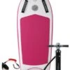 Two Bare Feet Boarding Co. 44" Inflatable Bodyboard - Basic Pack (Pink) 1 Two Bare Feet Boarding Co. 44" Inflatable Bodyboard - Basic Pack (Pink) -Dive Master Shop inflatable bodyboard pink basic pack 1 1