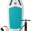 Two Bare Feet Boarding Co. 44" Inflatable Bodyboard - Basic Pack (Teal) 1 Two Bare Feet Boarding Co. 44" Inflatable Bodyboard - Basic Pack (Teal) -Dive Master Shop inflatable bodyboards teal basic pack 1