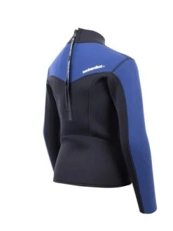 Two Bare Feet Junior Aspect 2.5mm Back Zip Jacket (Black/Blue) 15 Two Bare Feet Junior Aspect 2.5mm Back Zip Jacket (Black/Blue) -Dive Master Shop kids aspect back zip jacket black blue denim 6