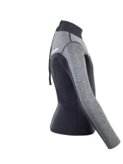 Two Bare Feet Junior Aspect 2.5mm Back Zip Jacket (Black/Grey) -Dive Master Shop kids aspect back zip jacket black delta 7